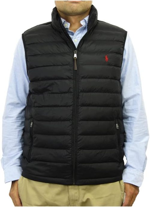 ポロラルフローレン(Polo Ralph Lauren) メンズ パッカブル 中綿ダウンベスト