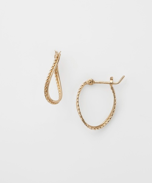 アガット(agete) K18ピアス