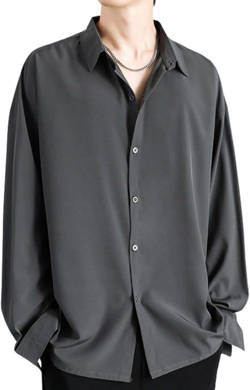 フレイムアーク(Flame Ark) ゆったりシルエット シャツ ノンアイロン