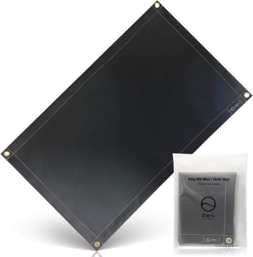ZEN Camps 焚き火専用シート ブラック シリコン加工モデル