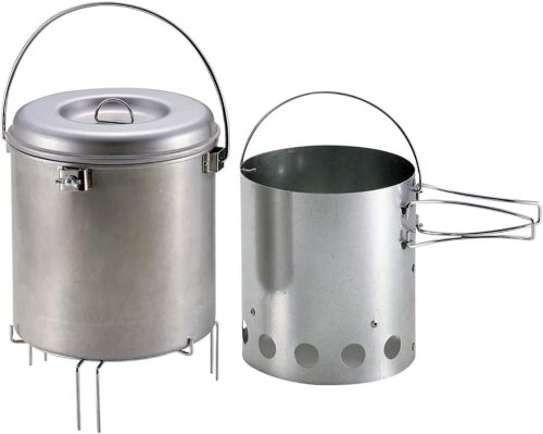 キャプテンスタッグ(CAPTAIN STAG) 大型火消しつぼ 火起し器セット M-6625