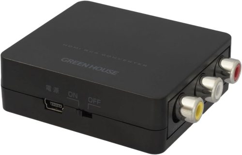 グリーンハウス(GREEN HOUSE) HDMI-コンポジットコンバーター GH-HCVA-RCA