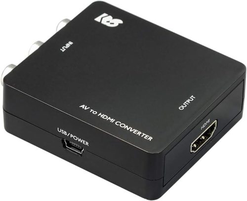 ラトックシステム コンポジット to HDMI コンバーター RS-AV2HD1