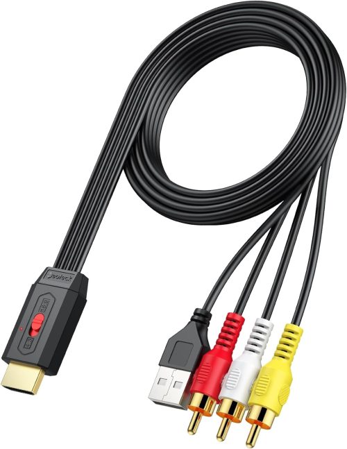 Neoteck RCA to HDMI 変換ケーブル
