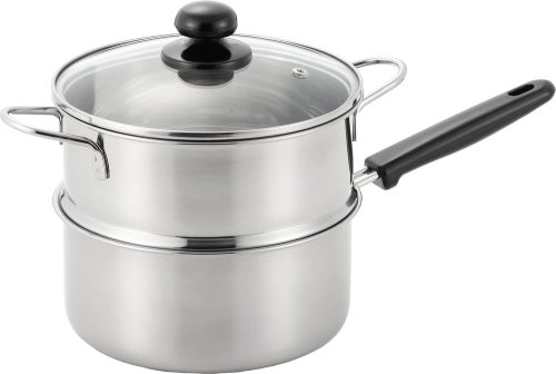 ヨシカワ 蒸しごよみ 片手二段蒸し器 18cm SJ3357