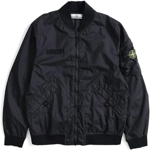 ストーンアイランド(Stone Island) ガーメントダイ MA-1 ミリタリー ボンバージャケット