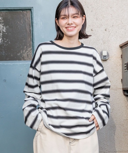 ニコアンド(niko and…) COLORマイスターロンTEE