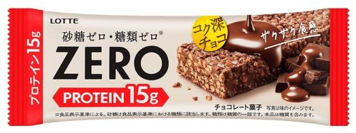 LOTTE ゼロプロテインバー コク深チョコ