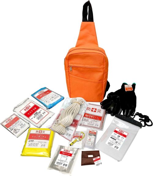 山善(YAMAZEN) 防災バッグ ボディタイプ13点セット YBD-13