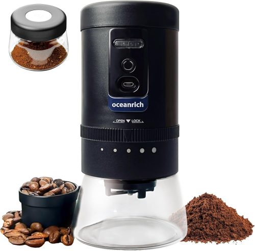 ユニーク(UNIQ) oceanrich 自動コーヒーミル G1R UQ-ORG1BKR