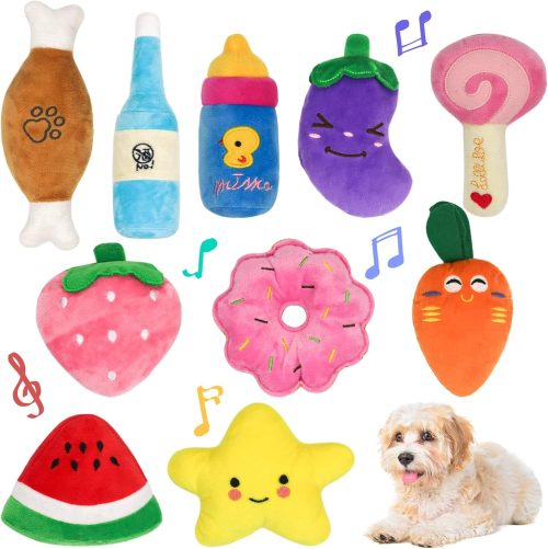 Hreaiaps 10点セット入り 犬のおもちゃ