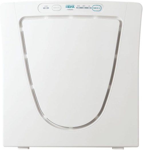 ツインバード(TWINBIRD) 空気清浄機 ファンディファイン ヘパ AC-4238W