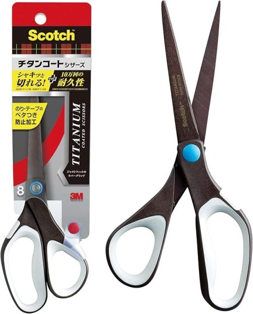 スリーエム(3M) スコッチ チタンコートシザーズ ベタつき防止加工 1468