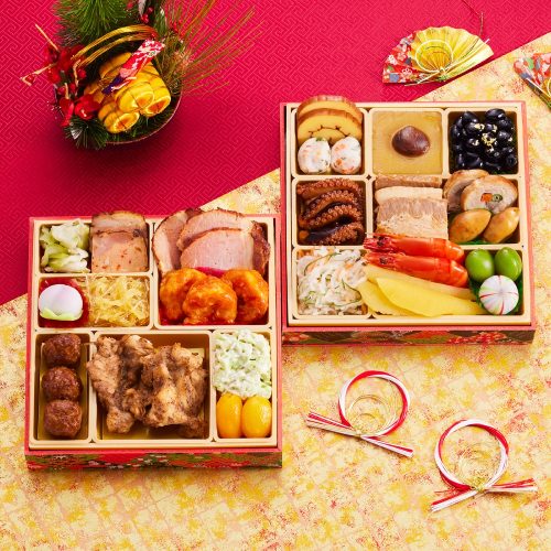 板前魂 板前魂の八宝 和中華風二段重おせち 2人前