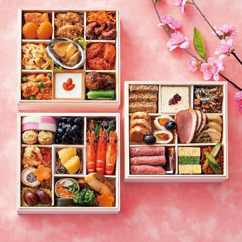 婦人画報 和・洋・中三段重 桃