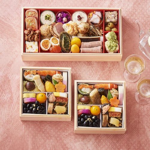 婦人画報 和一段×2組+オードブル一段