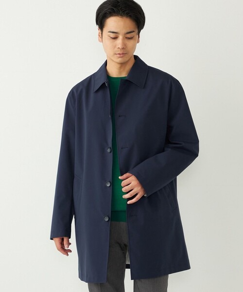 シップスカラーズ(SHIPS Colors) 撥水・防風 ステンカラーコート