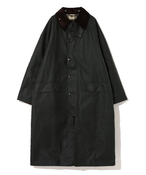 バブアー(Barbour) BURGHLE ワックス コットン ロング コート