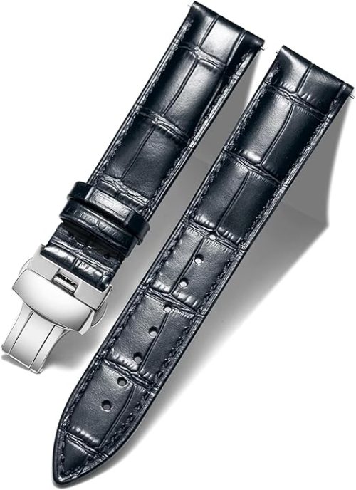 BINLUN 時計バンド 本革バンド