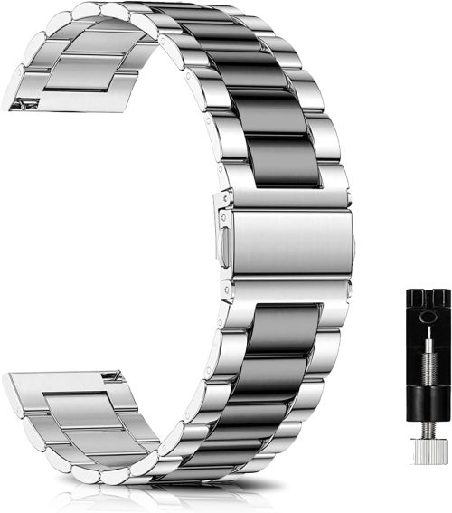 LuFiYa 時計バンド ベルト ステンレス