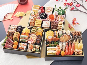 匠本舗 岐阜割烹 うを仁 監修 長形三段重 仁寿