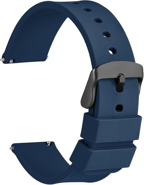 WOCCI ラバーベルト シリコン ゴム腕時計バンド