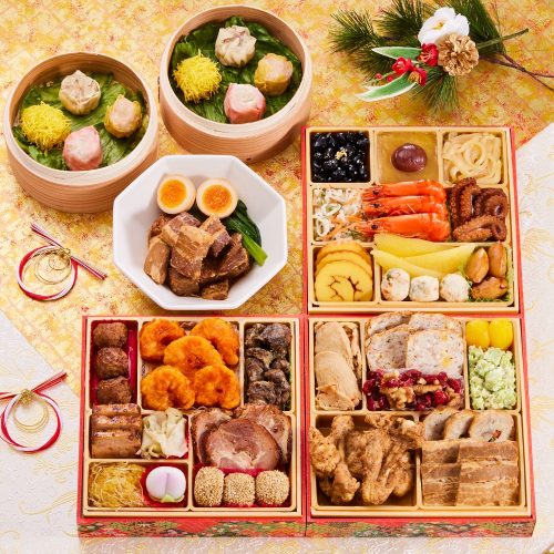 板前魂 板前魂の百福 和洋中華風三段重おせち 3人前