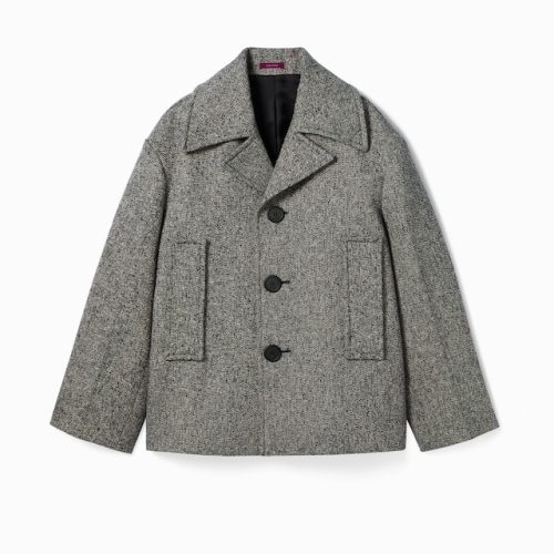 グッチ(GUCCI) ダブル コットンウール コート