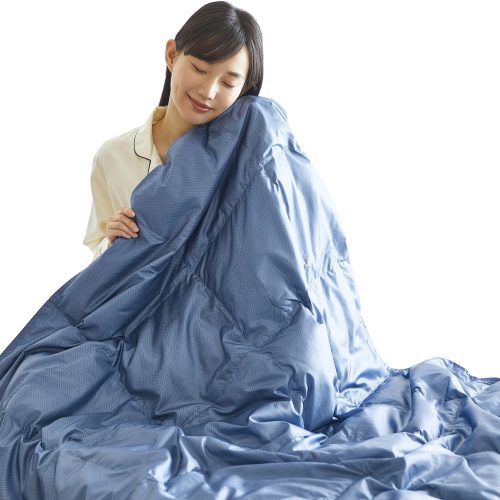 昭和西川 洗える羽毛肌掛けふとん・ダウンケット ダック50% 2211273111319