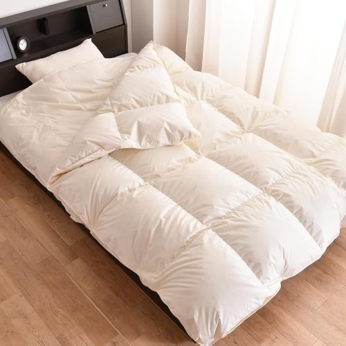 タンスのゲン 2枚合わせ 羽毛布団 ホワイトダックダウン85% 1011906