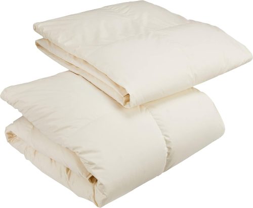 いいはねふとん店 羽毛布団 2枚合わせ 超長綿100%生地使用 ホワイトダウン93%