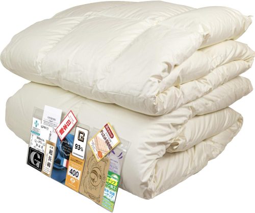 安眠工場 高級羽毛布団 2枚合せ
