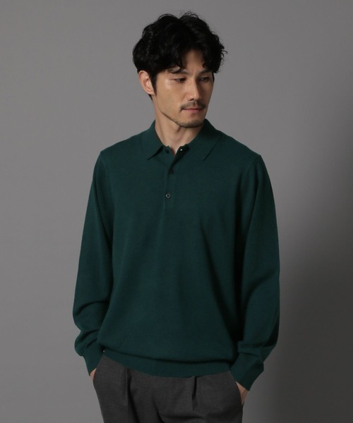 グローバルワーク(GLOBAL WORK) ニットポロシャツ Salon de GW