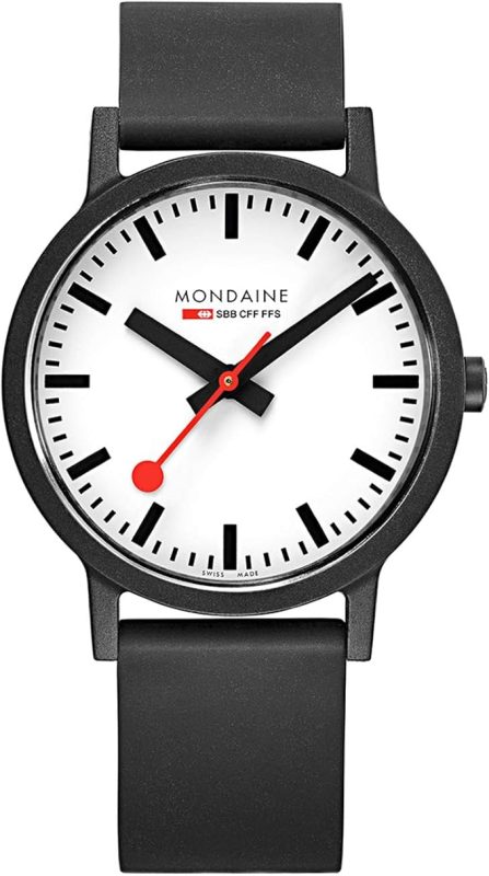 モンディーン(MONDAINE) エッセンス 41mm ホワイトダイヤル