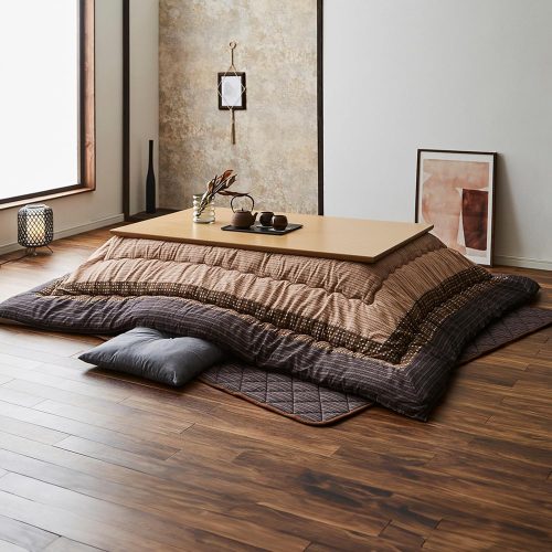 イケヒコ・コーポレーション(IKEHIKO) ゆかり ふわふわで暖かい 上品な雰囲気を作れるこたつ布団 5100159