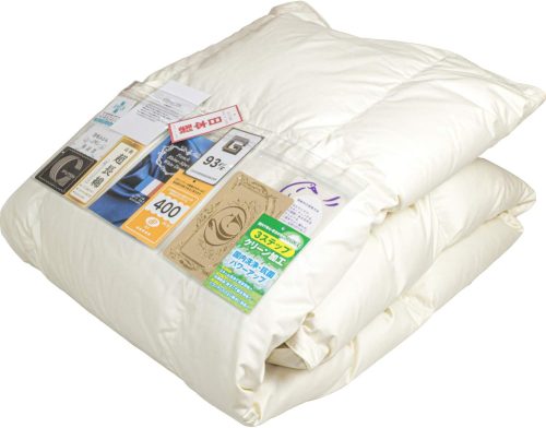 安眠工場 高級羽毛布団 肌掛け