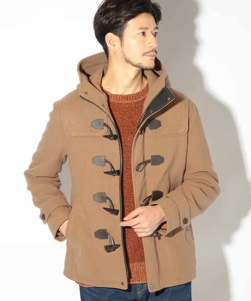 メンズビギ(MEN’S BIGI) フリースメルトンショートダッフル