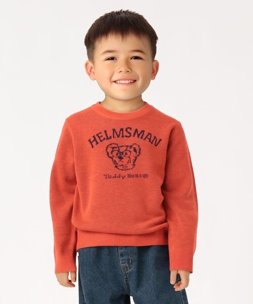 シップスキッズ(SHIPS KIDS) TeddyBear ジャカード ニット
