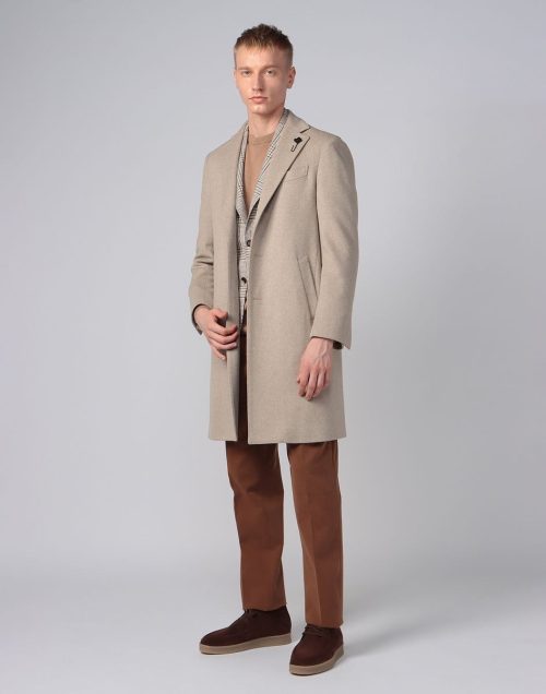 ラルディーニ(LARDINI) ウールビーバーコート