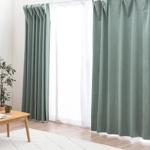 タンスのゲン 遮光カーテン2枚セット 86500017