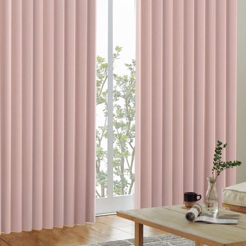 カーテンくれない 1級 遮光カーテン K-wave-D-plain