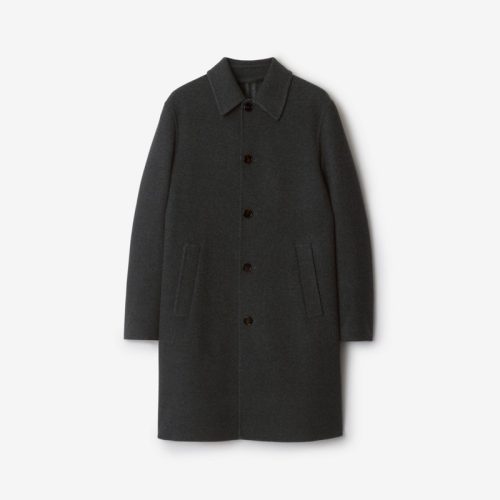 バーバリー(BURBERRY) ミッドレングス ウール カーコート