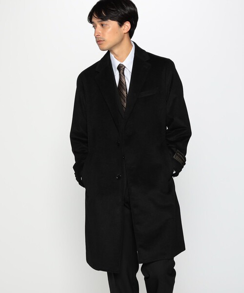 コムサイズム(COMME CA ISM) エアリーウール ライト チェスターコート