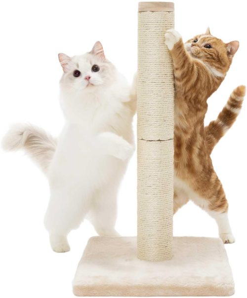 猫壱 バリバリつめとぎポール 麻