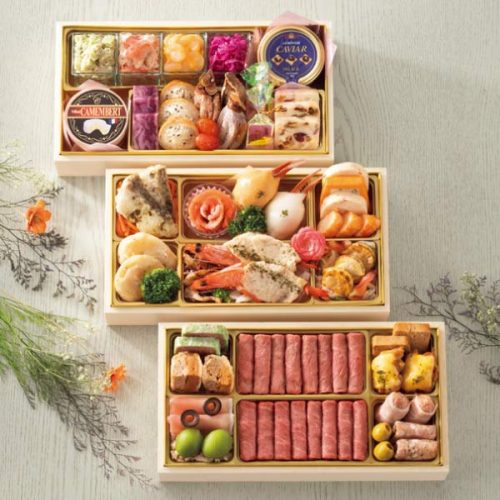 イオンショップ ビストロオードブル三段重