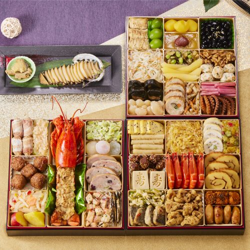 板前魂 板前魂の極 特大八.五寸 和洋風三段重おせち 5人前