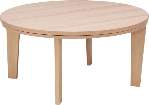 ユアサプライムス 丸型家具調こたつ 炬燵 YUASA ニコロR80E