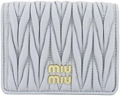ミュウミュウ(Miu Miu) マテラッセレザー 折り財布