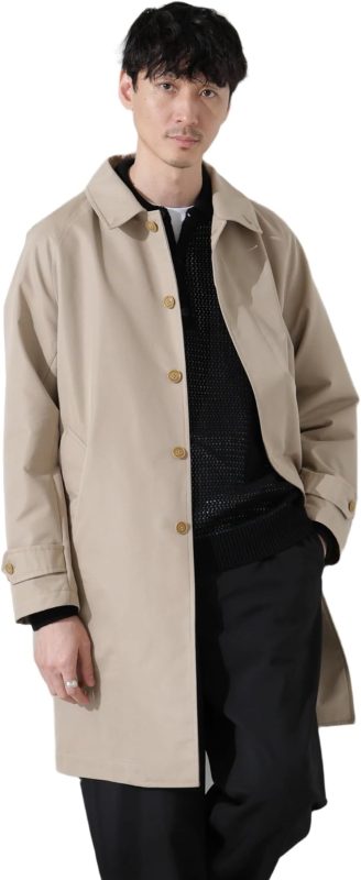 ナノ・ユニバース(NANO universe) 撥水ギャバラグランステンカラーコート