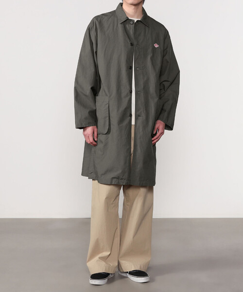 ダントン(DANTON) コットンリネンダンプ ミドルコート
